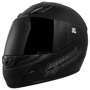 Speed & Strength SS1000 Under The Radar Matte Black Helmet   Color 