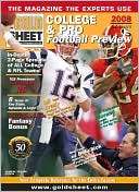 Magazine Cover Image. Title The Gold Sheets College & Pro Football 