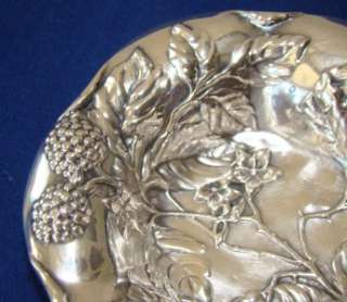 ANTIQUE SOLID STERLING SILVER~Bon Bon NUT DISH Candy MINT BOWL~PIN 