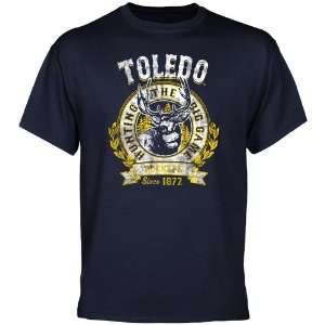 Toledo Rockets The Big Game T Shirt   Navy Blue