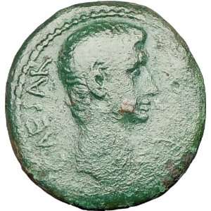  AUGUSTUS 25BC Authentic Genuine Ancient Roman Coin Rare 
