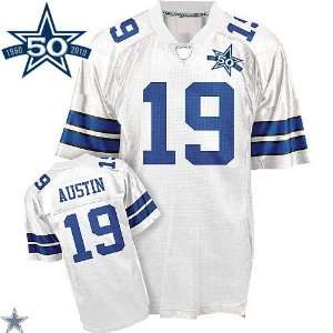 Dallas Cowboys #19 Miles Austin Authentic White NFL Jersey Football 