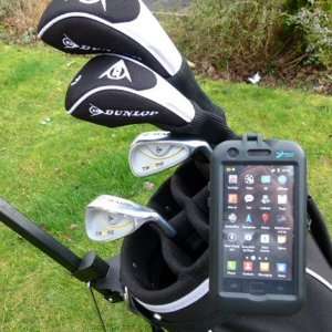   Waterproof Samsung Galaxy S / i9100 Golf Bag Clip Mount EU/UK version