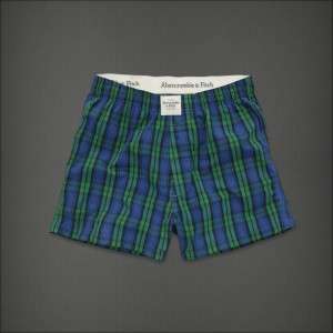   Abercrombie Fitch by Hollister Lake Arnold boxer underwear Moose Blue