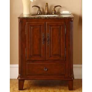  HYP 0207 BB UIC 28 28 Single Sink Cabinet   Baltic Brown 