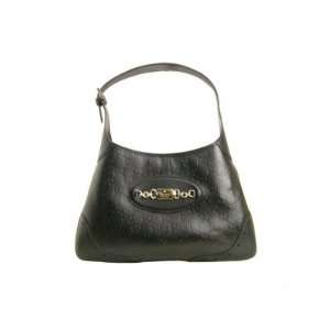  Gucci 145778 Black Leather Guccissima Handbag: Everything 