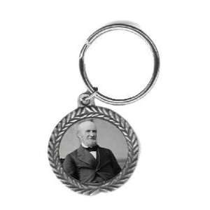  President James Buchanan Pewter Key Chain