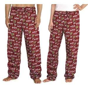   State University M State Bulldogs Scrub Pajama Pants XXL by Broad Bay