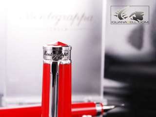 Montegrappa Parola Fountain Pen in Red Resin   Nib M  