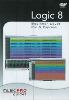 logic 8 beginner level pro express dvd apple s logic 8 has been 