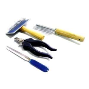  4 Piece Pet Grooming Set   For the Classy Canine Pet 