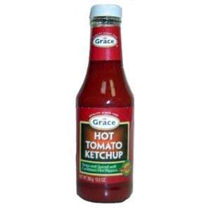 Grace Caribbean Hot Tomato Ketchup Grocery & Gourmet Food
