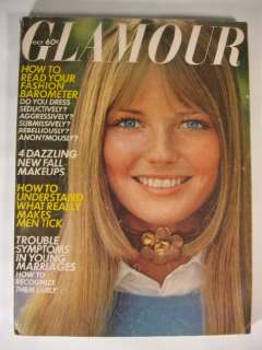 1970 October Glamour Magazine  