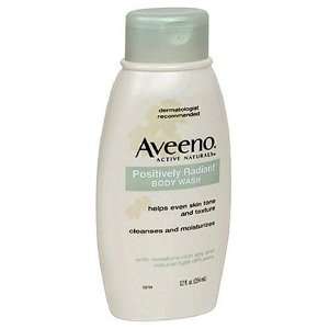  Aveeno Active Naturals Positively Radiant Body Wash, 12 fl 