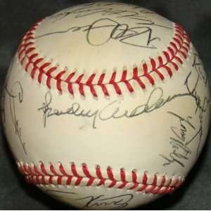 1992 Detroit Tigers Team 21 SIGNED Baseball JSA   Autographed 