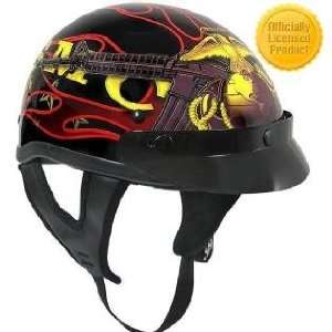   Helmet with Officially Licensed U.S. Marines Graphics Sz L: Sports