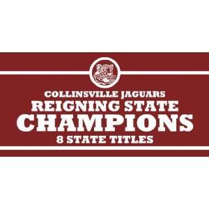  3x6 Vinyl Banner   Reigning State Champs 