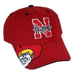  Nebraska Cornhuskers Red Velocity Hat: Sports & Outdoors