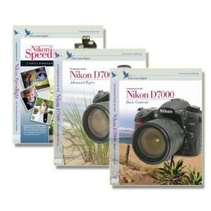 Blue Crane Digital Nikon D7000 DVD Instructional 3 Pack 