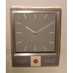  TIMES SQUARE WALL OR SHELF CLOCK   Grey Background 7.3x7 