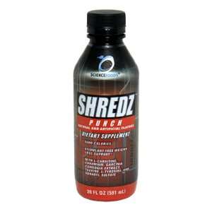  Science Foods Shredz, Punch, 20   20 fl oz (591 ml 