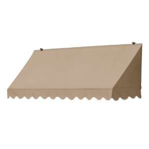  6 Ft. Traditional Window Awning Sand: Patio, Lawn & Garden