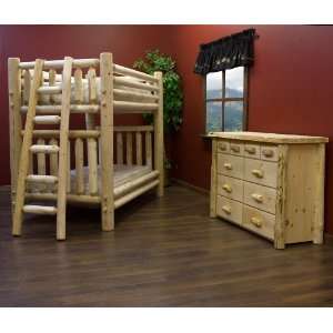  Hidden Lake Twin over Twin Bunk Bed Package: Home 