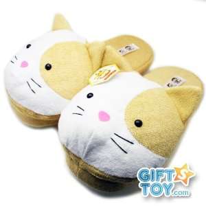  Cute Animal Cat Plush Slippers for Women and Men 