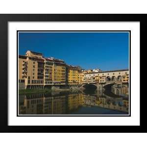  Ponte Vecchio, Florence, Italy Large 20x23 Framed and Double 