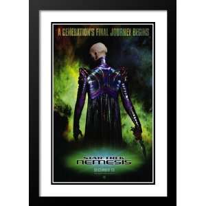 Star Trek: Nemesis 20x26 Framed and Double Matted Movie Poster   Style 