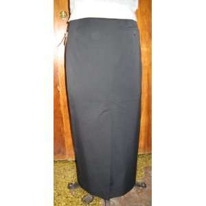 ANNE KLEIN black long skirt, SIZE 6