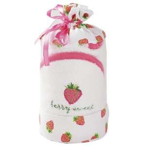   Baby Berry Sweet 100% Cotton Hooded Towel And Washcloth Set Baby