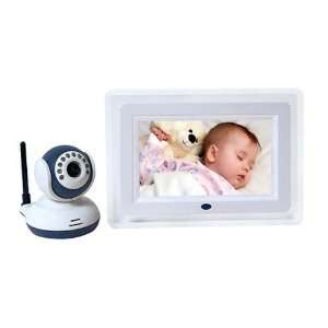   4Ghz 7 Inch Monitor Wireless Baby Monitor Kit With Camera Video Baby