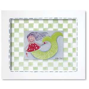  mermaid framed giclee reproduction wall art: Home 