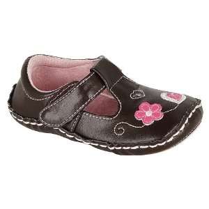    TKS Infant Girls Shoe Annie   Brown, Size 5M: Everything Else