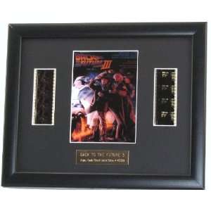  Back to the Future Framed Movie Film Cells Plaque   11.25 