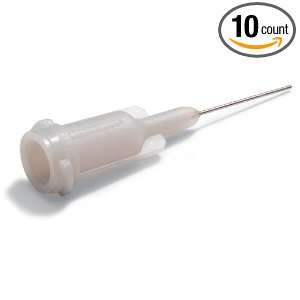 Stainless Steel Blunt Needle with 15 Gauge Luer Polypropylene Hub, 1/2 