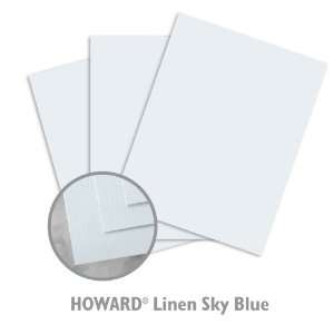  HOWARD Linen Sky Blue Paper   500/Ream