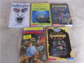 Lot of 28 R. L. Stine HorrorLand, Give Yourself Goosebumps Nightmare 