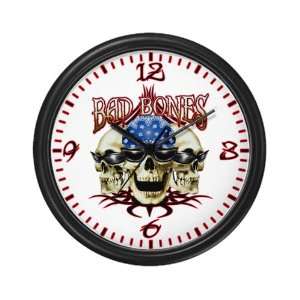  Wall Clock Bad Bones Skulls: Everything Else