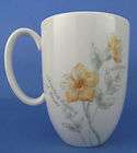 lenox artist sketchbook yellow sunflower crocosmia mug expedited 