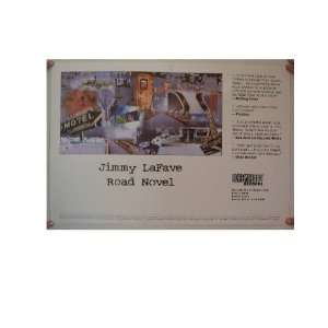 Jimmy LaFave Poster Road Novel La Fave