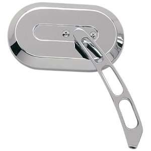  Oval Mirror Right hand   Chrome