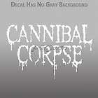 Cannibal Corpse Decal Metal Band Truck Window Sticker