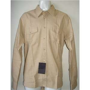 Prada Cotton Cashmere Shirt Size 16.5 New Sports 