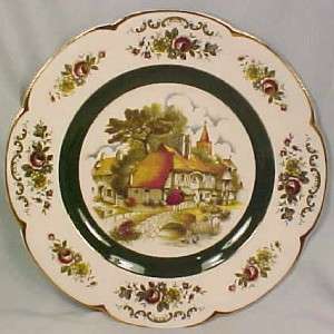 Gorgeous ASCOT VILLAGE SCENES IRONSTONE DINNER PLATE  