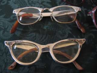   Cat Eye Eyeglasses Schiarparelli Tura Raybert Romco Rhinestones  