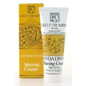  Trumpers Soft Shaving Cream Tube Sandalwood Health 