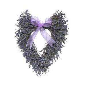  Lavender Heart Wreath