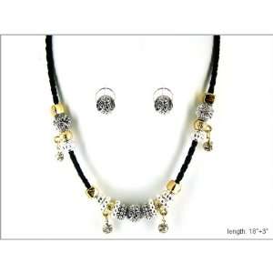   Gold Tone, Silver Tone and Crystal Accents True Fashion NY Jewelry